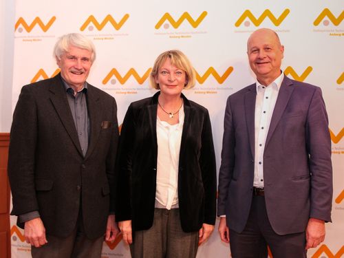 Andrea Klug, Franz Mende und Erich Voss